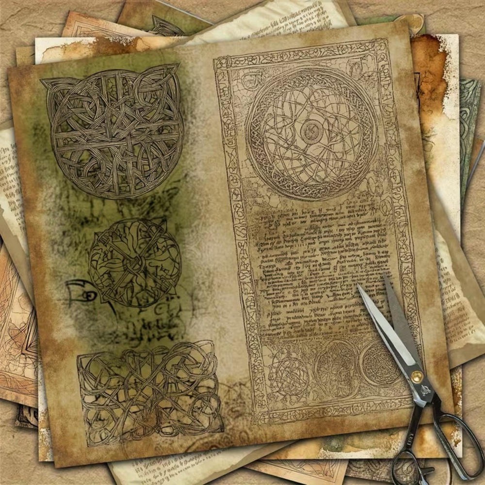 CELTIC KNOTS & MEDIEVAL COLLAGES